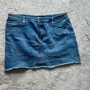 Size 18, Denim Skirt